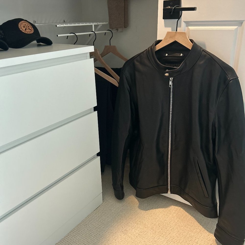 Thursday Boots Leather Racer Jacket